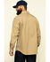 Carhartt Men's Rugged Flex Rigby Long Sleeve Work Shirt, Beige/khaki, hi-res