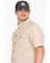 Image #4 - Carhartt Men's Short Sleeve Chambray Shirt, , hi-res
