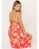 Free People Women's Wisteria Floral Print Maxi Dress, Orange, hi-res