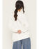 Image #4 - Gameday Women's LSU Tigers Helmet Embroidered Graphic Crewneck, White, hi-res