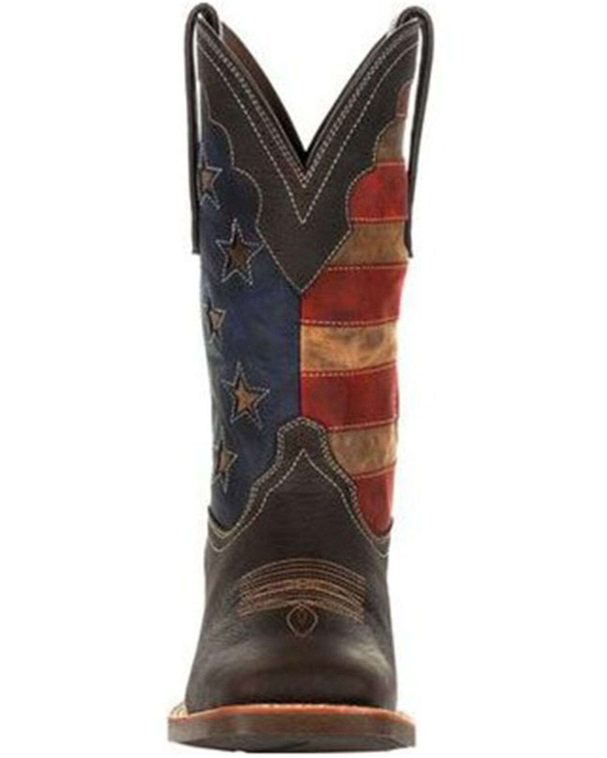 Image #4 - Durango Men's Rebel Pro Vintage Flag Western Performance Boots - Broad Square Toe, , hi-res