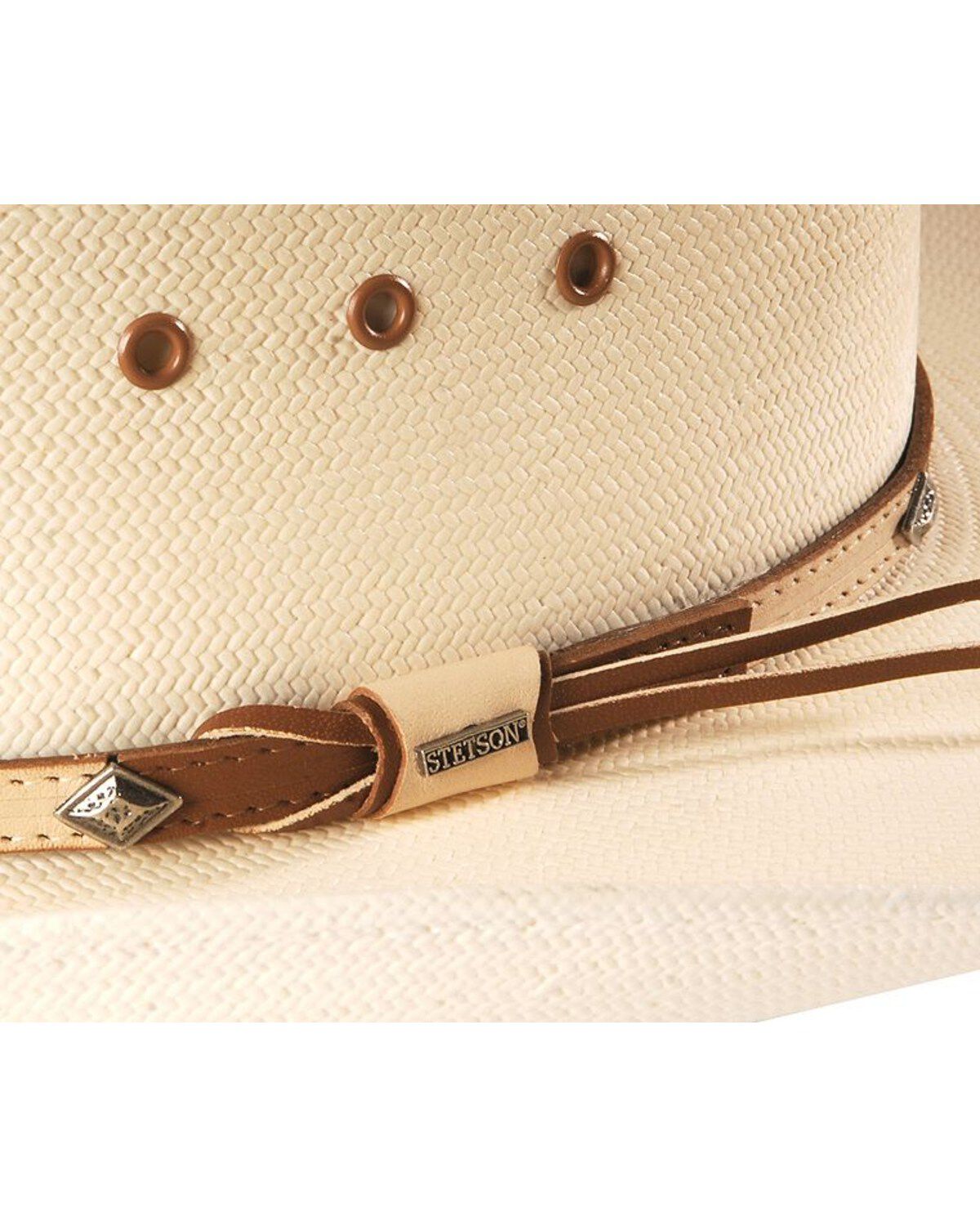 Image #2 - Stetson Men's 10X Grant Straw Cowboy Hat, , hi-res
