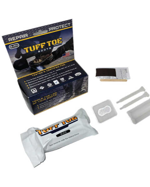 Tuff Toe Work Boot Toe Repair, Black, hi-res
