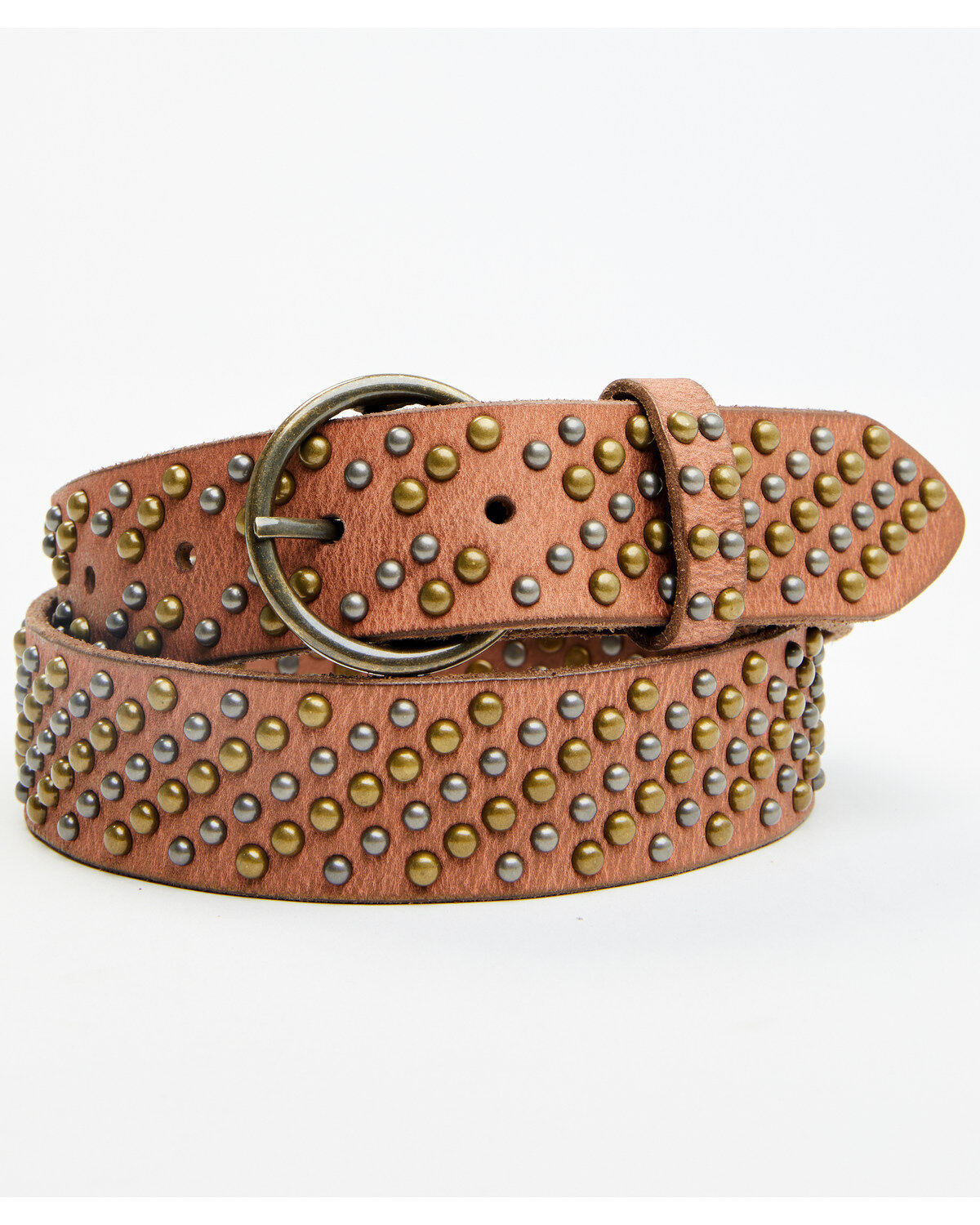 Image #1 - Cleo + Wolf Women's Studded Hip Belt, Tan, hi-res