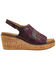 Image #2 - Corkys Women's Most Wanted Sandals, Burgundy, hi-res