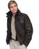 Scully Zip-Out Front & Collar Lambskin Jacket, , hi-res