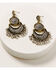 Image #1 - Shyanne Women's Ida Chandelier Medallion Earrings, Silver, hi-res