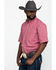 Image #3 - George Strait By Wrangler Men's Red Small Plaid Short Sleeve Western Shirt , , hi-res