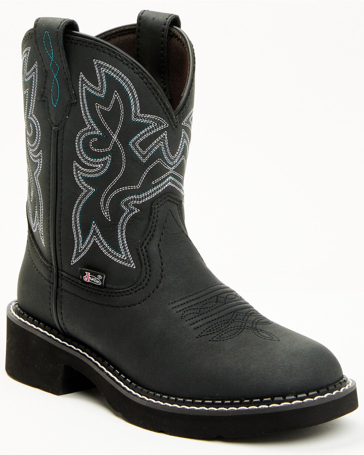 Justin Women's Gypsy Performance Western Boots - Round Toe, Black, hi-res