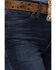 Image #2 - Wrangler Retro Women's Gabriella Dark Wash High Rise Trouser Stretch Denim Jeans, Dark Wash, hi-res