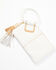 Hobo Women's Sable Wristlet Clutch, White, hi-res