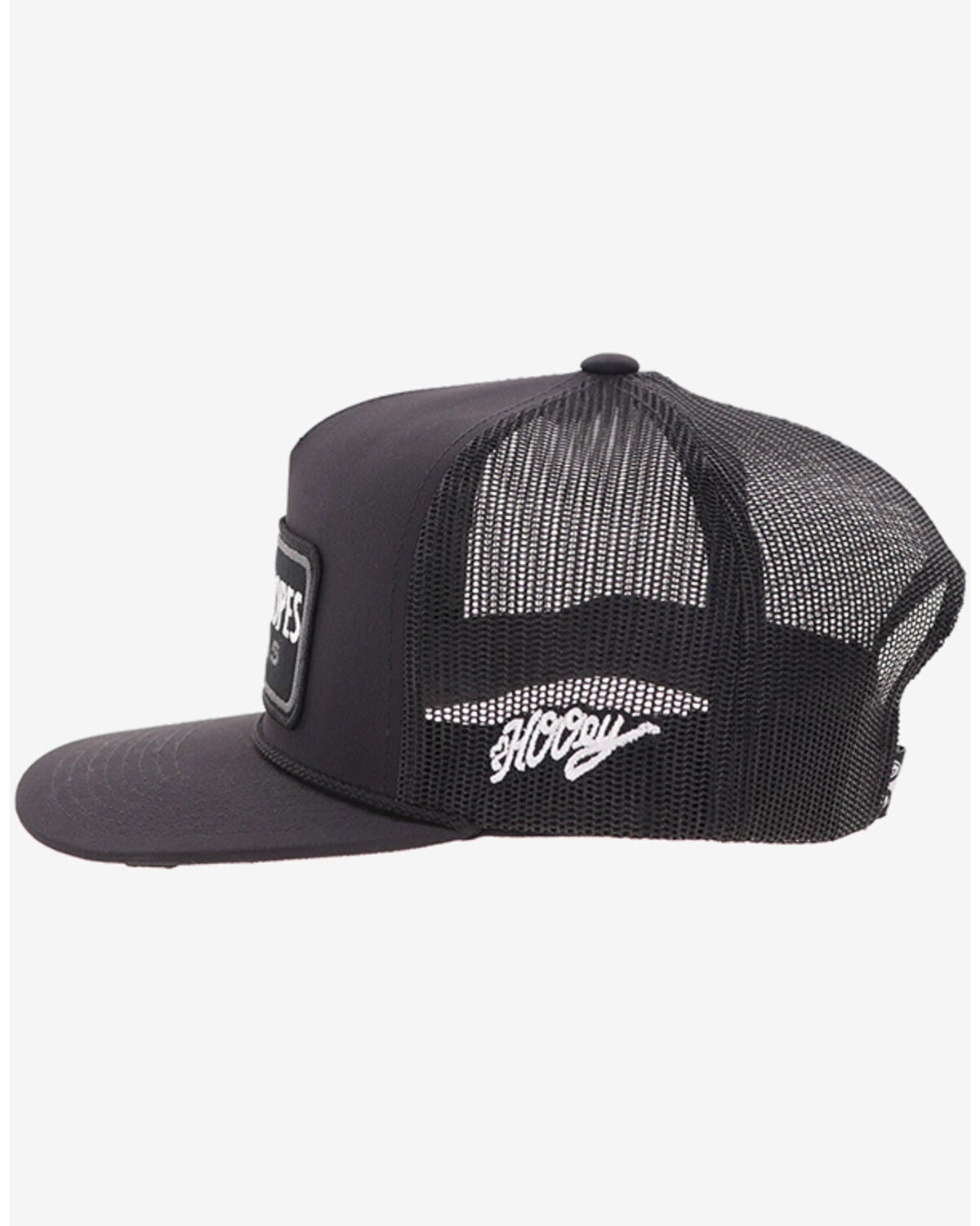 Image #3 - Hooey Men's Cactus Ropes Trucker Cap, Black, hi-res