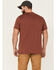 Image #4 - Brothers and Sons Men's Badlands National Monument Graphic Red Short Sleeve T-Shirt , Red, hi-res