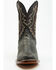 Image #4 - Dan Post Men's 11" Exotic Ostrich Leg Western Boots - Square Toe, Grey, hi-res