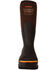 Image #4 - Dryshod Men's Protective Gusset Waterproof Rubber Boots - Nano Toe, Brown, hi-res