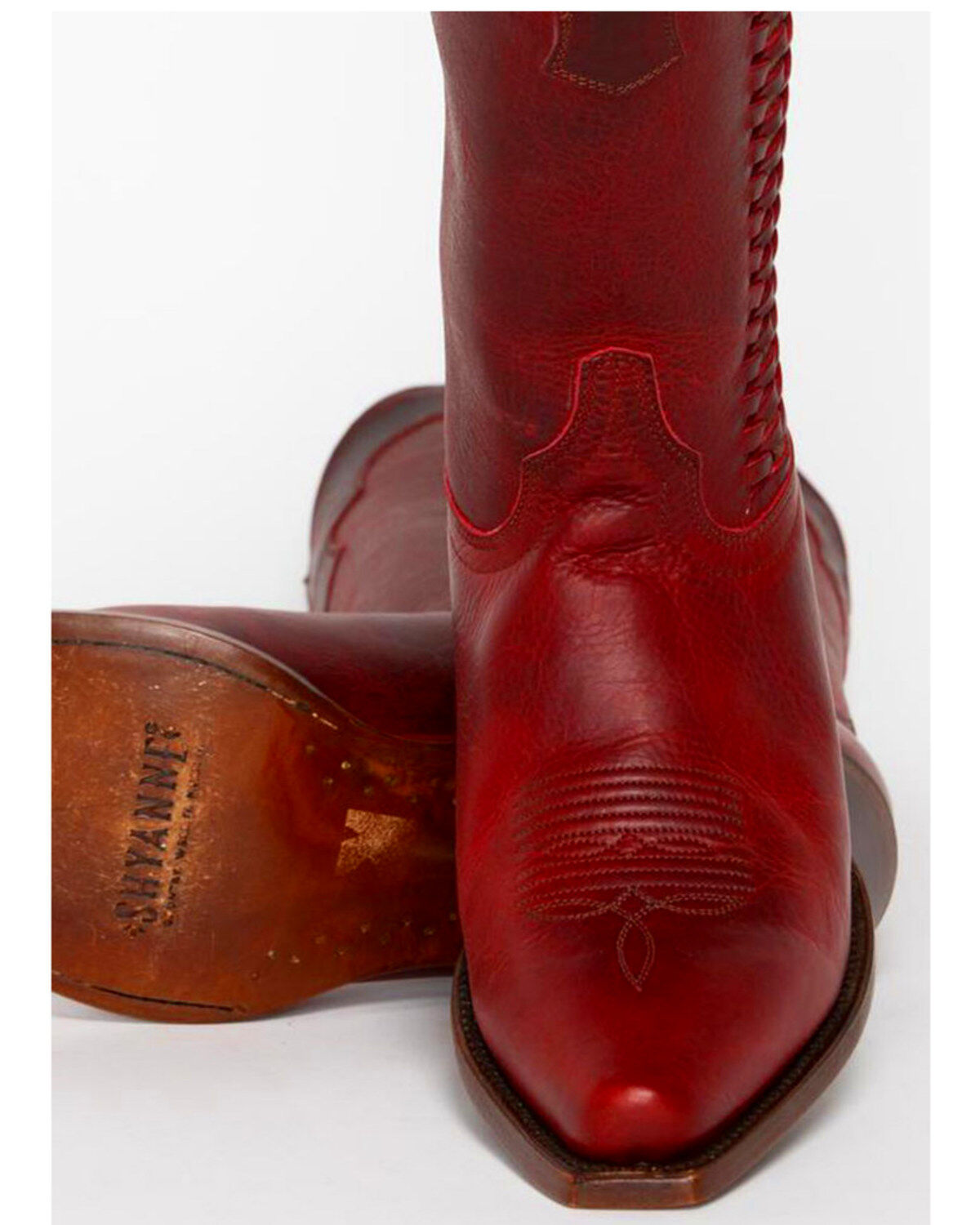 Image #6 - Shyanne Women's Leather Laced Western Boots - Snip Toe, , hi-res