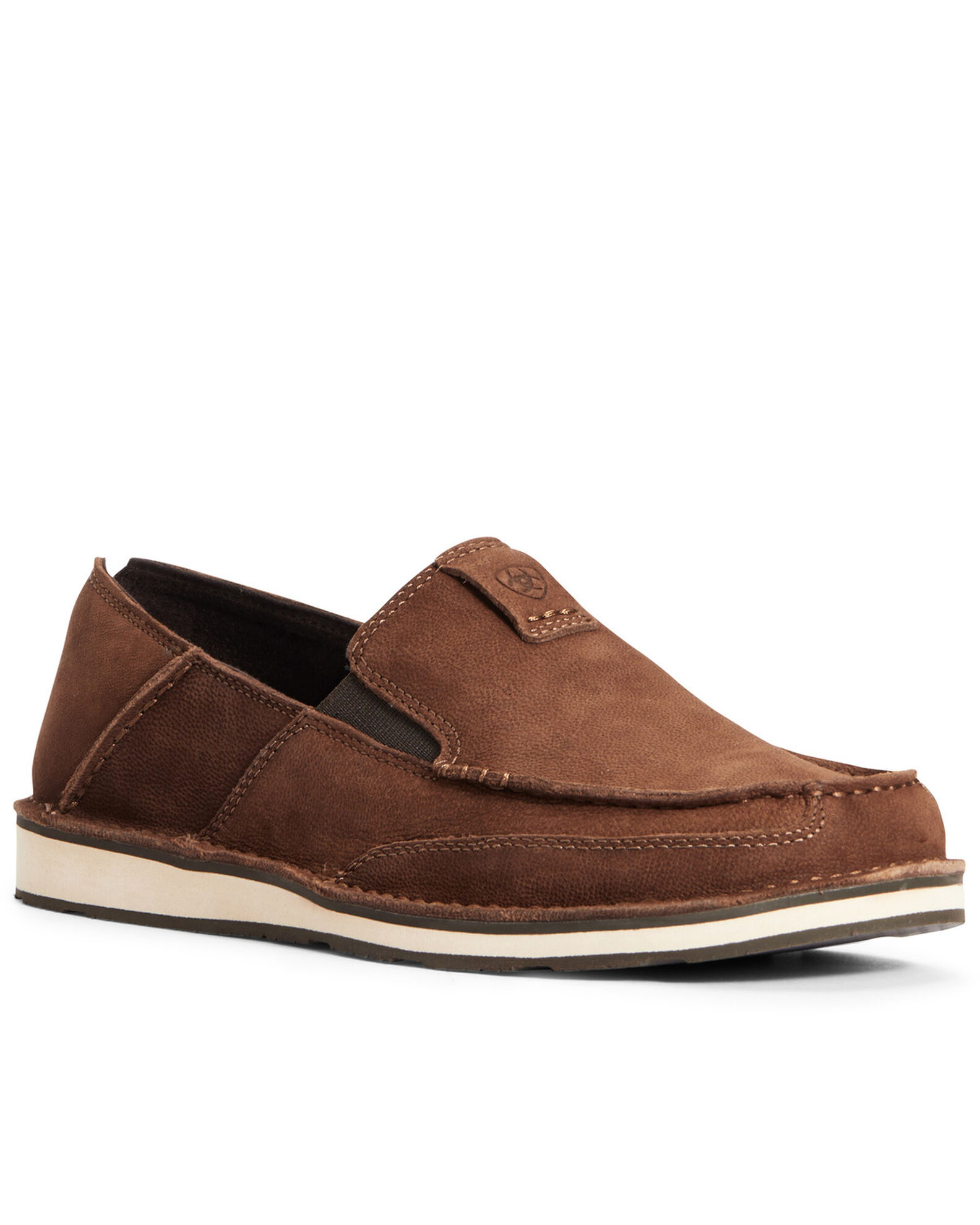 Product Name Ariat Men s Brown Cruiser Shoes Moc Toe