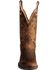 Image #4 - Boulet Tan Spice Rider Cowgirl Boots - Round Toe, Tan, hi-res