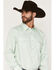Image #2 - Gibson Trading Co Men's Basic Solid Long Sleeve Snap Western Shirt - Big, Sage, hi-res