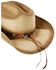 Bullhide Men's Star Central Straw Hat, Natural, hi-res