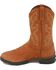 Image #3 - Justin Men's George Strait Twang Waterproof Cowboy Work Boots - Round Toe, , hi-res