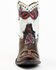 Image #4 - Yippee Ki Yay by Old Gringo Women's Love & Peace Studded Fashion Leather Booties - Pointed Toe, , hi-res