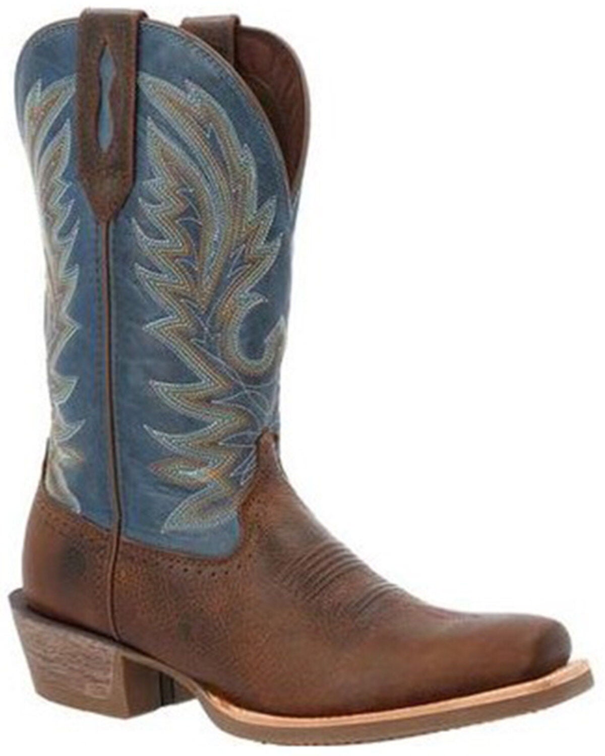 Durango Men's Rebel Pro Denim Western Performance Boots - Square Toe, Brown, hi-res