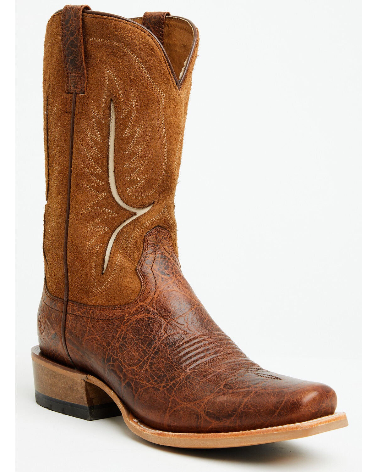 Ariat Men's Stadtler Performance Western Boots - Square Toe, Brown, hi-res