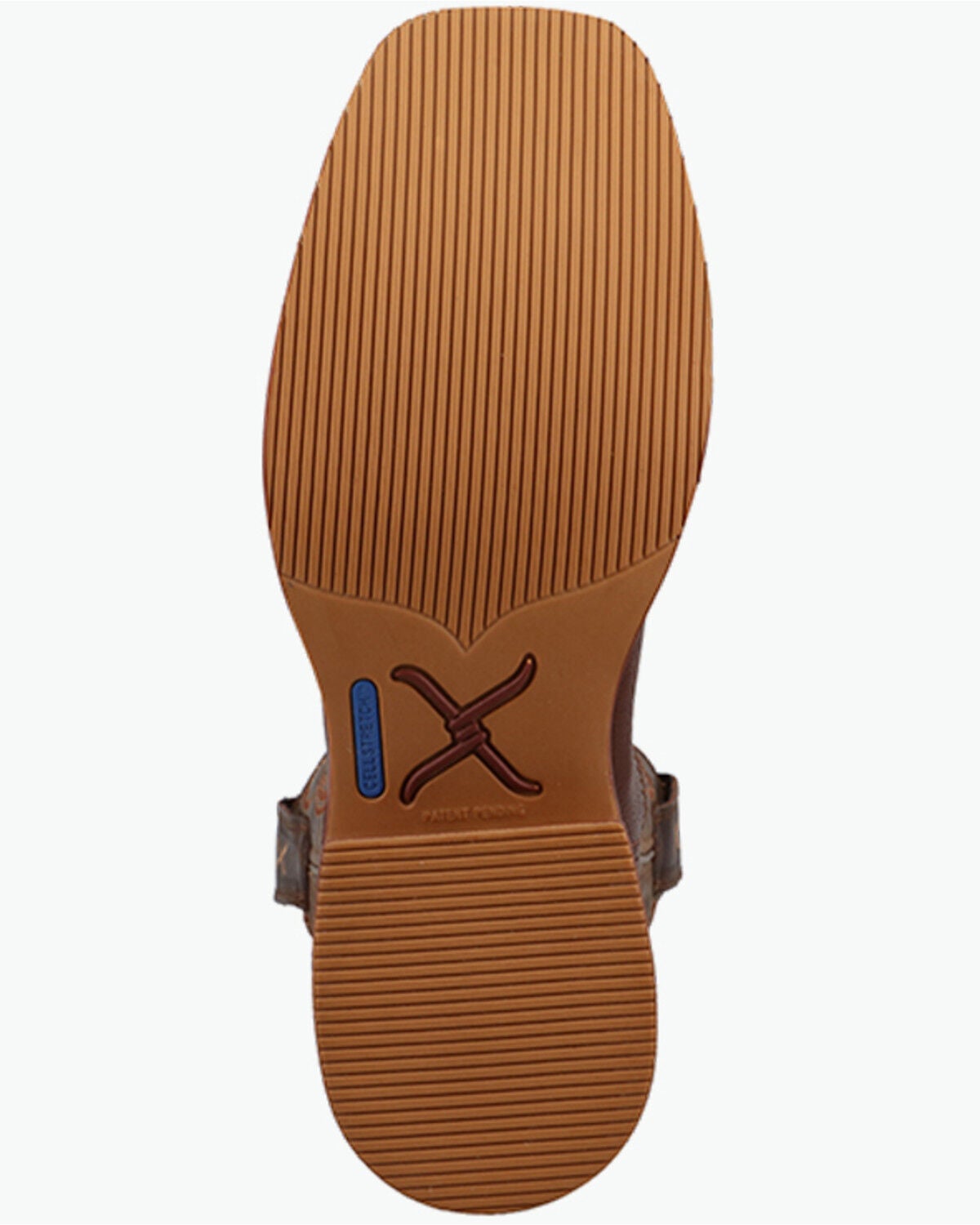 Image #7 - Twisted X Women's 11" Tech X&trade; Performance Western Boots - Broad Square Toe, Brown, hi-res