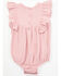Image #3 - Yura Infant Girls' Ruffle Onesie, Pink, hi-res