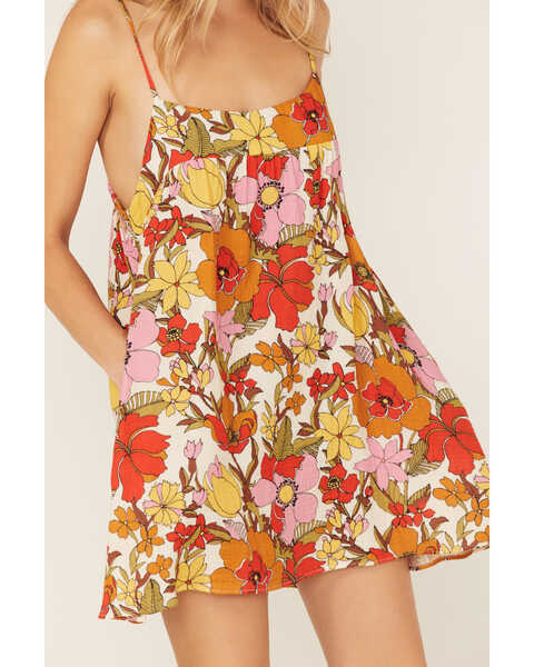 Show Me Your Mumu Women's Oasis Floral Print Mini Dress, Multi, hi-res