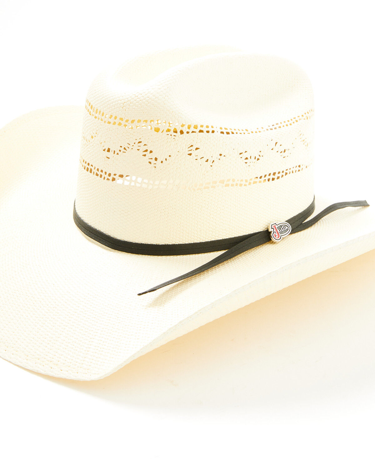 Image #1 - Justin Carson 20X Straw Cowboy Hat, Natural, hi-res