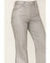 Image #3 - Wrangler X Fender Women's Metallic Wanderer Flare Jeans, Silver, hi-res