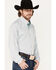 Cinch Men's Stretch Multi Stripe Long Sleeve Button Down Western Shirt , White, hi-res
