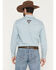 Image #4 - Pendleton Men's Light Wash Wash Gambler Long Sleeve Snap Denim Western Shirt, Light Wash, hi-res