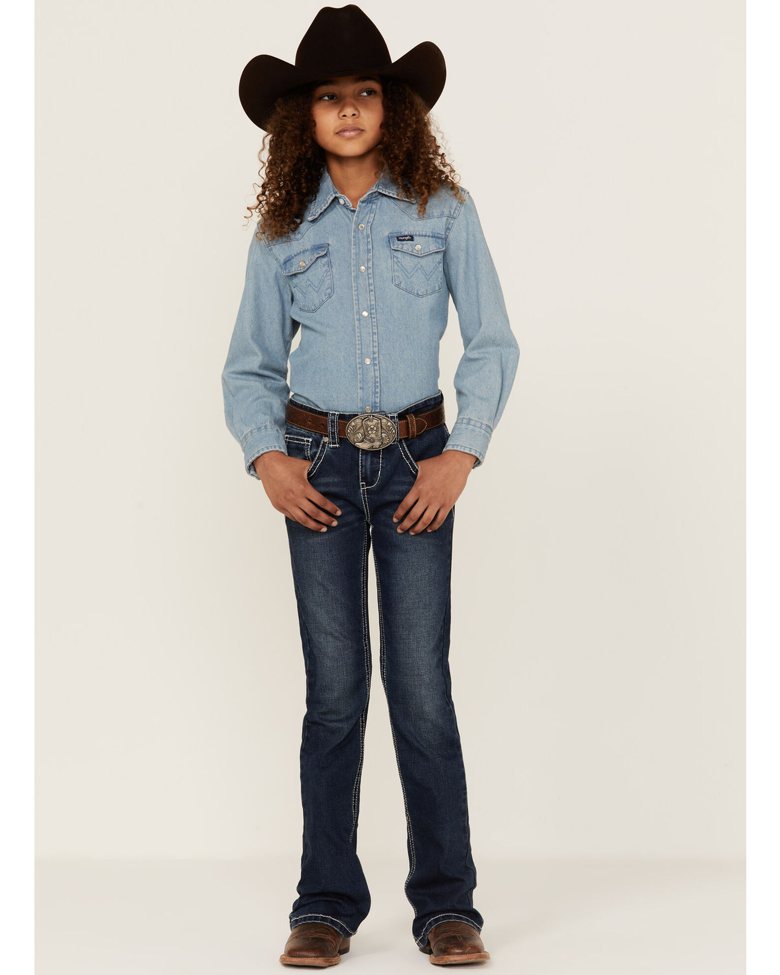 Girls in boots best sale and jeans