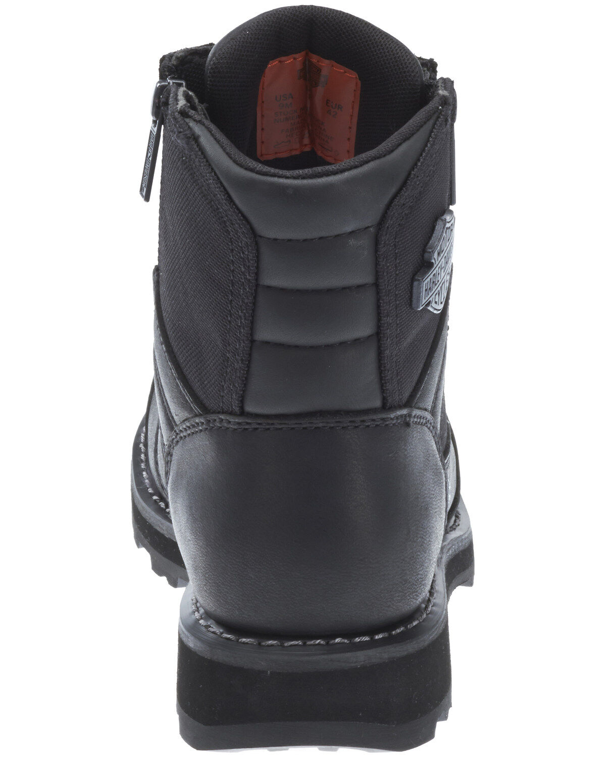 Image #4 - Harley Davidson Men's Bonham Moto Boots - Round Toe, , hi-res