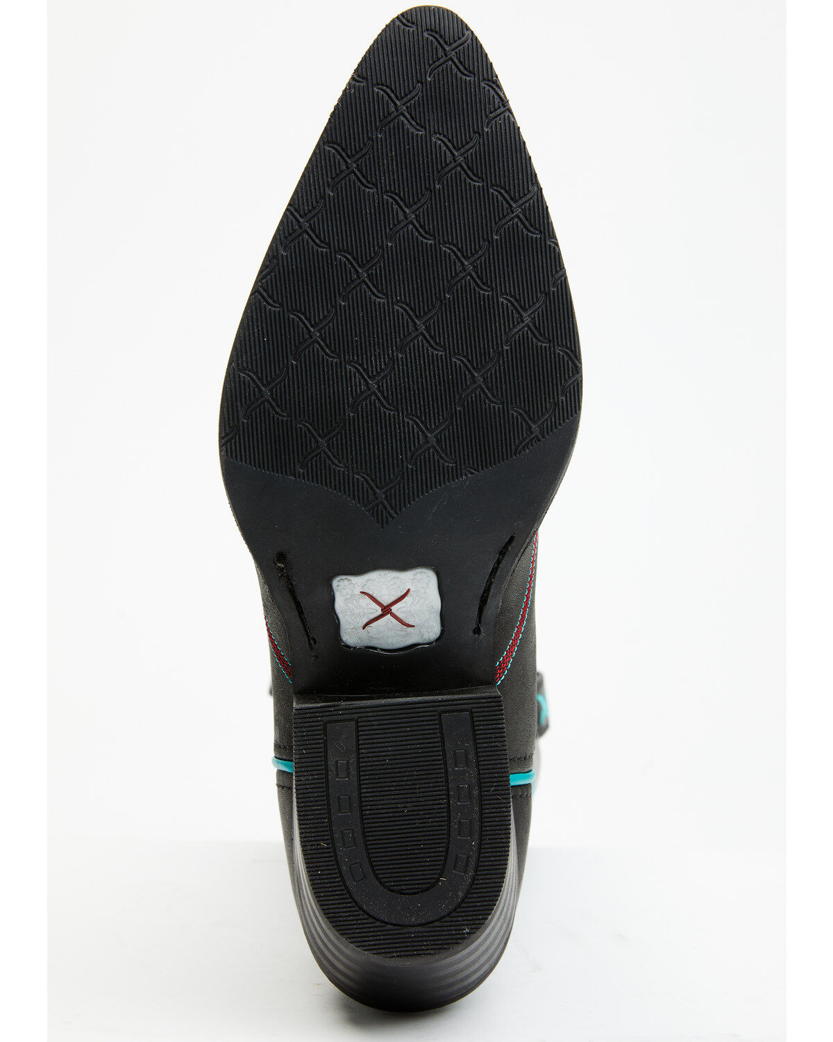 Image #7 - Twisted X Women's 12" Western Boots - Snip Toe, Black, hi-res