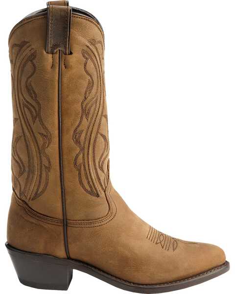 Image #2 - Sage Boots by Abilene Women's 11" Longhorn Western Boots, Distressed, hi-res
