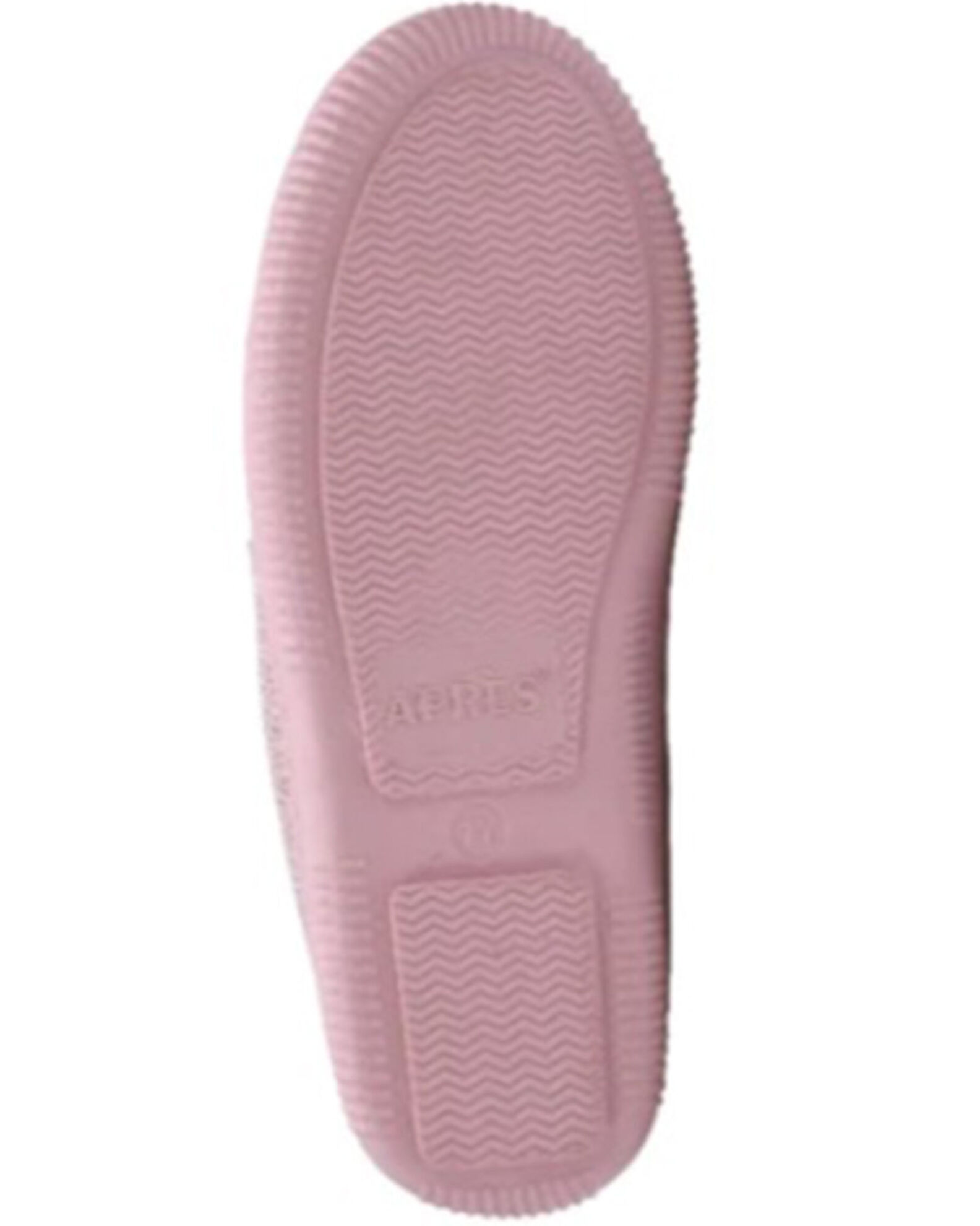 Image #7 - Lamo Footwear Girls' Casual Slippers - Moc Toe, Pink, hi-res