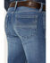 Image #4 - Cody James Men's Silverton Light Wash Stretch Relaxed Bootcut Jeans, Light Medium Wash, hi-res