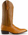Image #3 - Ferrini Men's Colt Full Quill Ostrich Western Boots - Round Toe, , hi-res