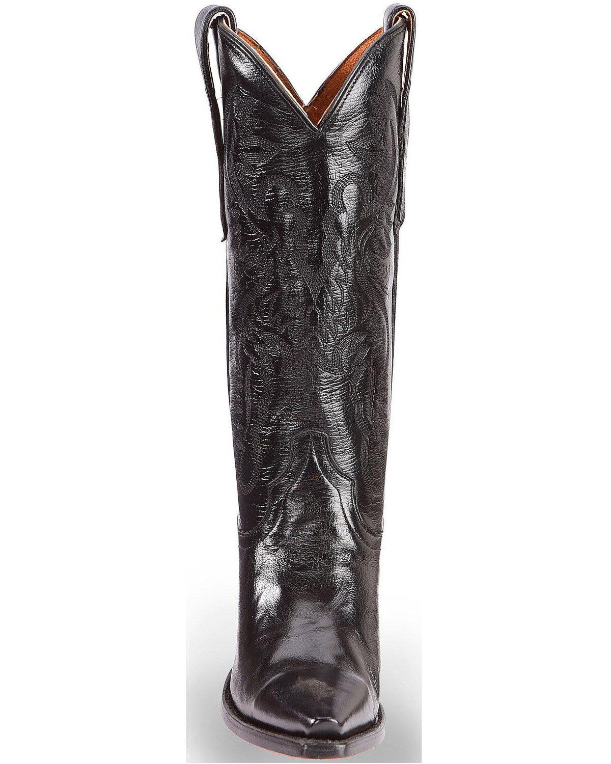 Image #4 - Dan Post Women's Maria Western Boots, Black, hi-res