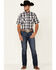 Image #2 - Jack Daniel's Men's Plaid Print Short Sleeve Snap Western Shirt, , hi-res