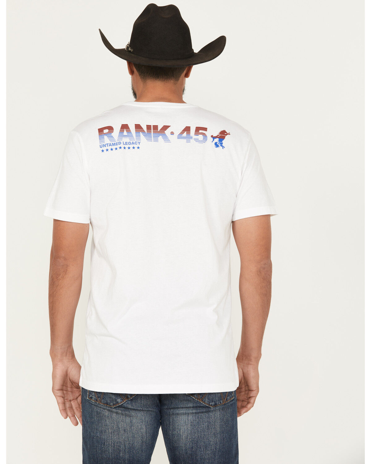 Product Name:  RANK 45® Men's Bleacher Americana Short Sleeve Graphic T-Shirt