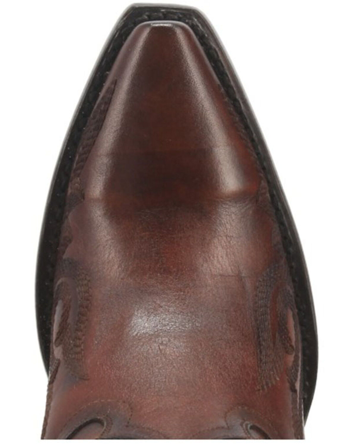 Image #6 - Dan Post Women's Seductress Western Boots - Snip Toe, Brown, hi-res