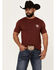 Image #1 - Ariat Men's Eagle And Snake Short Sleeve Graphic T-Shirt, , hi-res