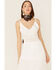 Image #2 - Jen's Pirate Booty Women's Heart of Gold Maxi Dress, White, hi-res