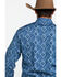 Image #5 - Rock 47 By Wrangler Men's Indigo Denim Floral Print Long Sleeve Western Shirt , , hi-res
