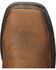 Image #6 - Justin Men's Tanker Western Work Boots - Steel Toe, Timber, hi-res